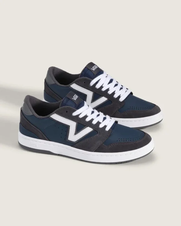 Midres-Vans-V1003800590010-02 TÊNIS VANS LOWLAND 2-TONE DARK BLUE