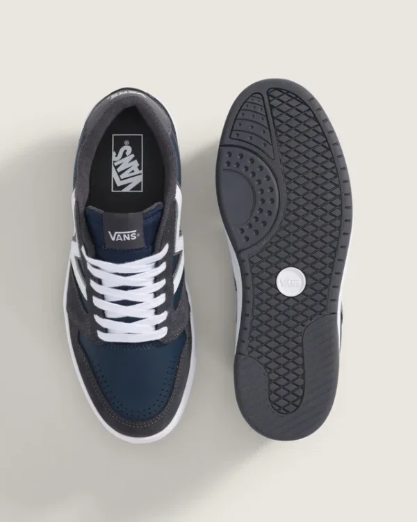 Midres-Vans-V1003800590010-03 TÊNIS VANS LOWLAND 2-TONE DARK BLUE