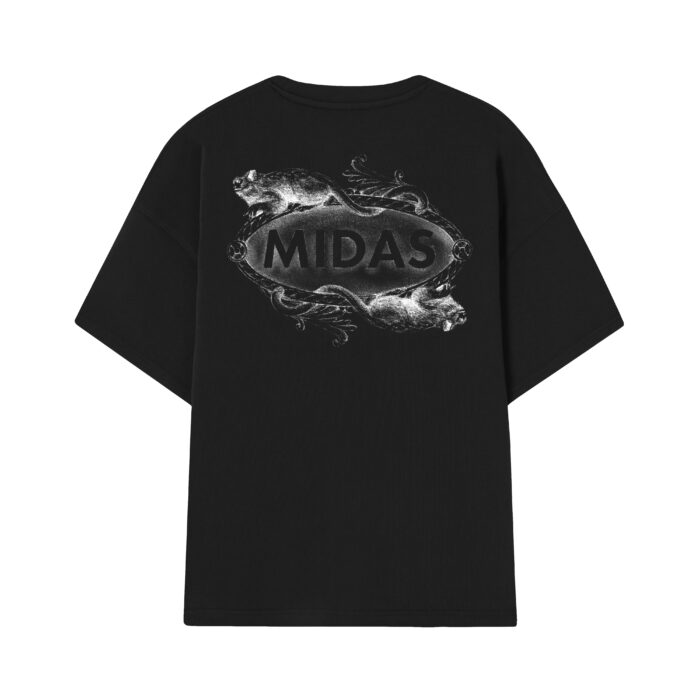 Saguinus-Escultura-preto-costas CAMISETA MIDAS TOUCH SCULPTURE PRETA