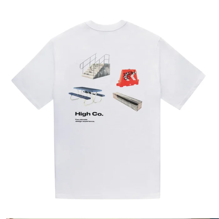 CAMISETA HIGH COMPANY FURNITURE BRANCO