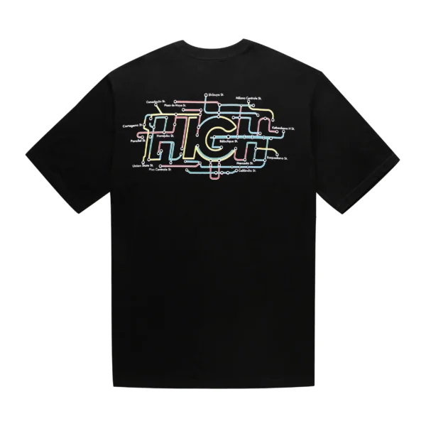 CAMISETA HIGH COMPANY METRO PRETO