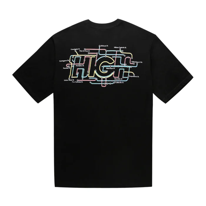 CAMISETA HIGH COMPANY METRO PRETO
