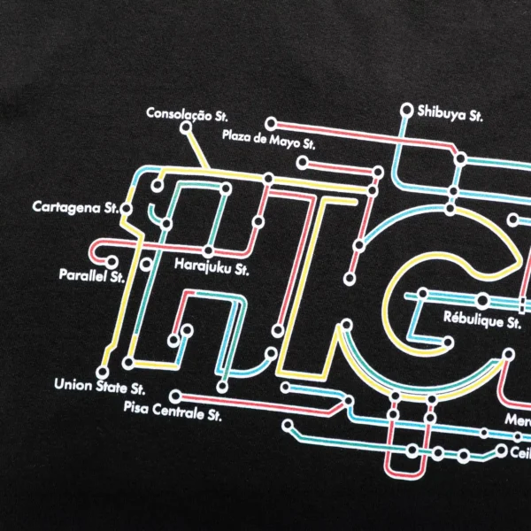 CAMISETA HIGH COMPANY METRO PRETO