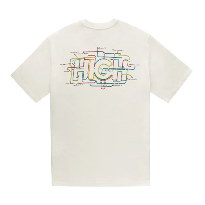 CAMISETA HIGH COMPANY METRO BRANCO
