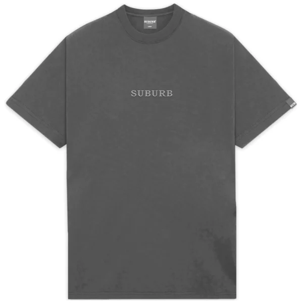 CAMISETA SUBURB COMPANY EMBROIDERY STONE CINZA