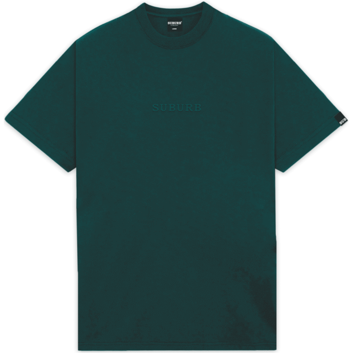 CAMISETA SUBURB COMPANY EMBROIDERY STONE VERDE