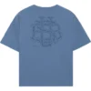CAMISETA SUBURB COMPANY (BOXY) MONOGRAM AZUL CLARO