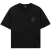 CAMISETA SUBURB COMPANY (BOXY) MONOGRAM PRETA