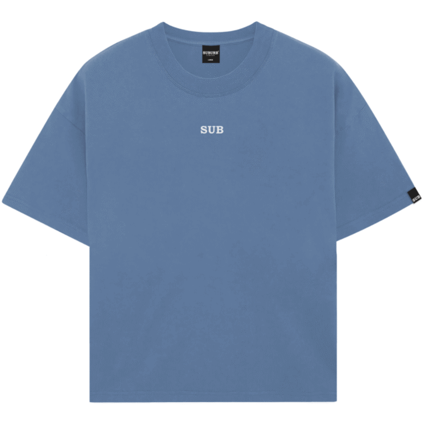CAMISETA SUBURB COMPANY (BOXY) CORE LOGO AZUL