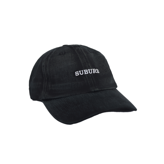 BONE SUBURB LOGO 6-PANEL ESTONADO