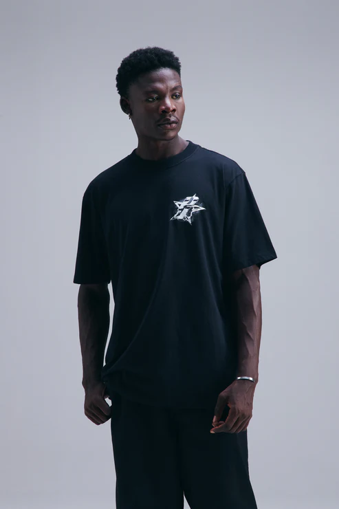 CAMISETA PLANO C  STAR PRETO