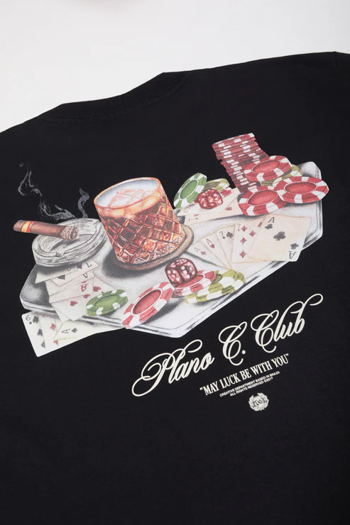 CAMISETA PLANO C CLUB PRETO