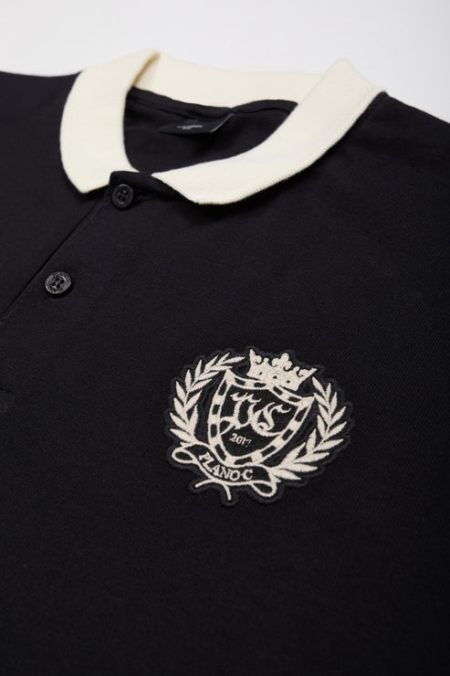 POLO PLANO C CLASSIC PRETO