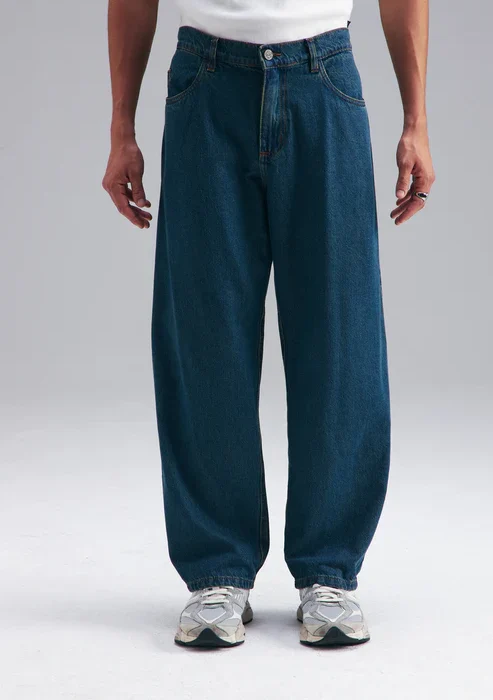 CALÇA BAGGY JEANS PANTS - ARMY WASH