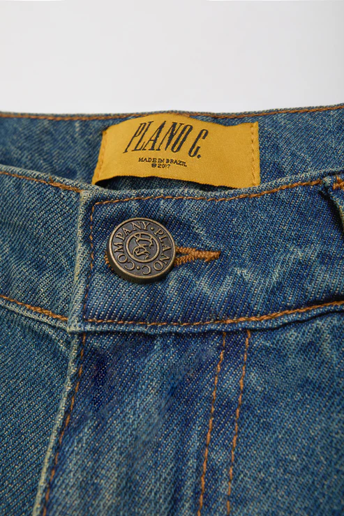 CALÇA BAGGY JEANS PANTS - ARMY WASH