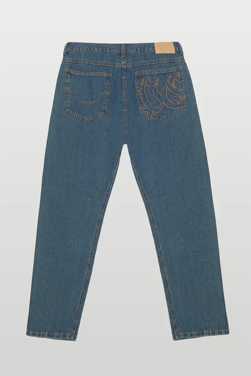 CALÇA BAGGY JEANS PANTS - ARMY WASH