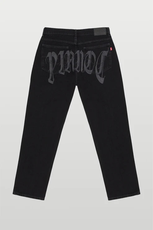 CALÇA BAGGY JEANS PANTS - WASHED BLACK
