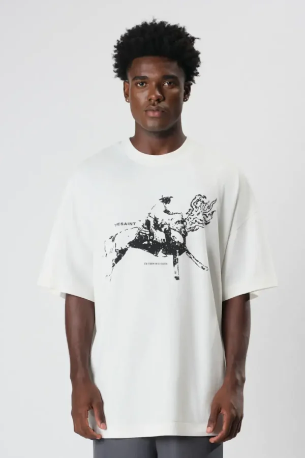 CAMISETA WIDE BOXY THE SAINT COWBOY