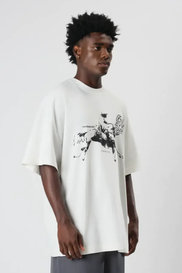 CAMISETA WIDE BOXY THE SAINT COWBOY