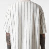 CAMISETA HUGE APPROVE ONLY LISTRADA OFF WHITE