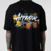 CAMISETA CORE APPROVE MIAMI FLOWERS PRETO