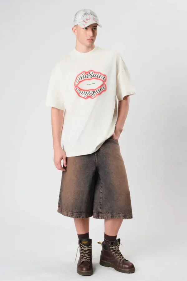 CAMISETA OVERSIZED THE SAINT ESPELHO