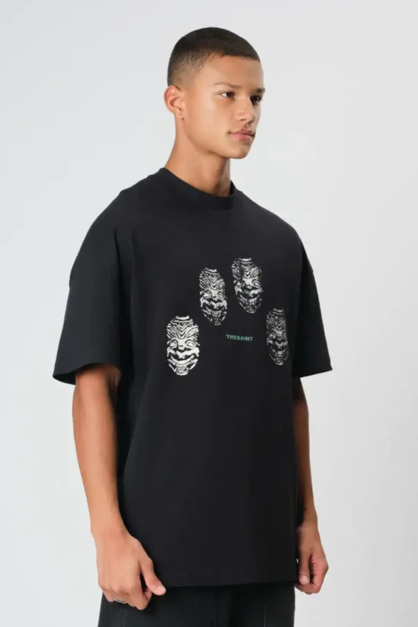 CAMISETA OVERSIZED THE SAINT CAMUFLAGEM