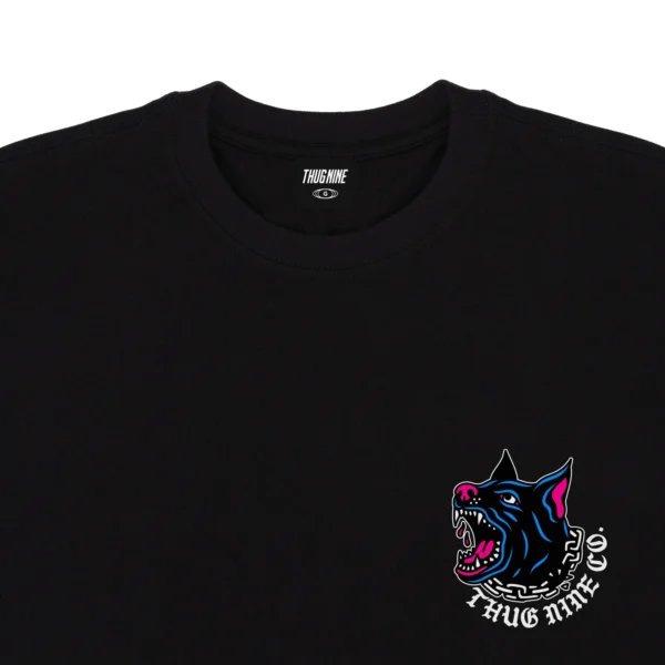 CAMISETA THUG NINE BARK PRETO