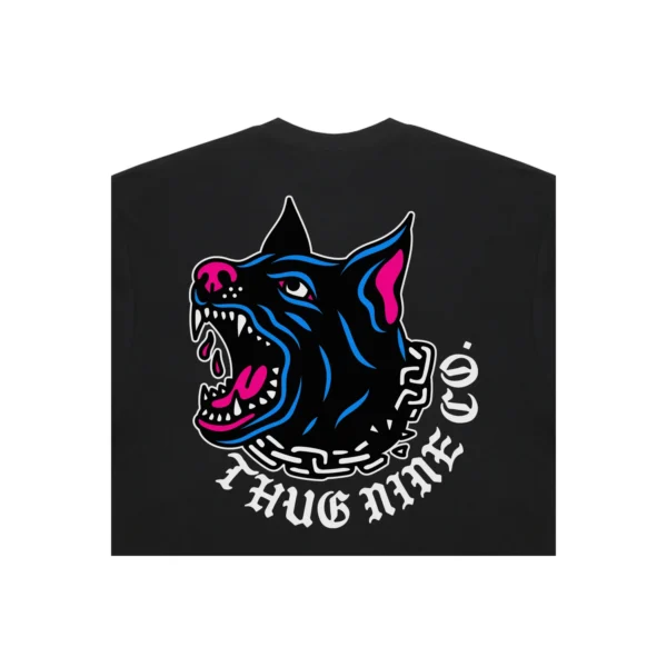 CAMISETA THUG NINE BARK PRETO