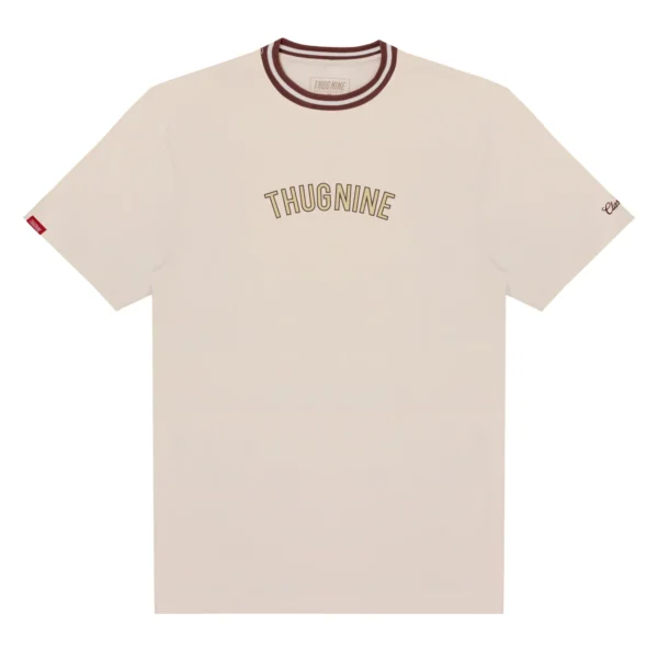 CAMISETA THUG NINE CLASSIC 02 OFF WHITE