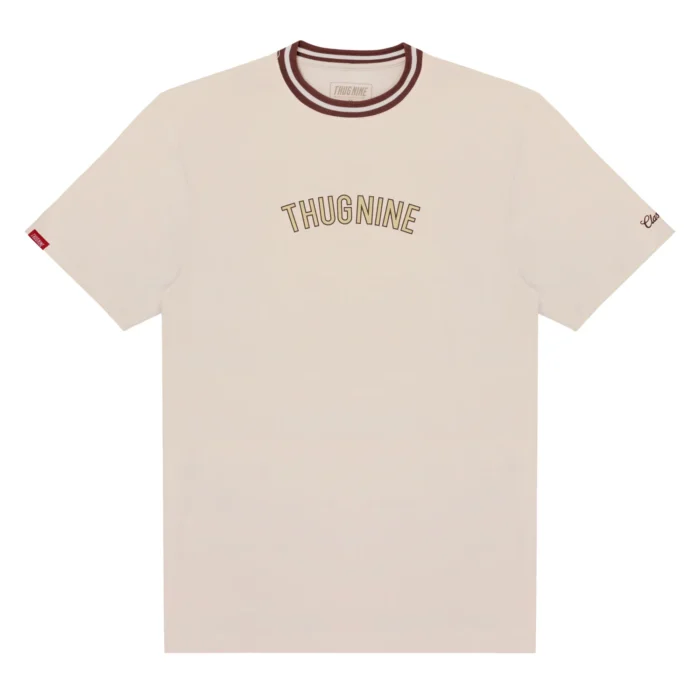 CAMISETA THUG NINE CLASSIC 02 OFF WHITE