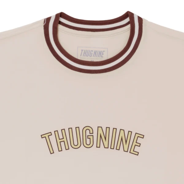 CAMISETA THUG NINE CLASSIC 02 OFF WHITE