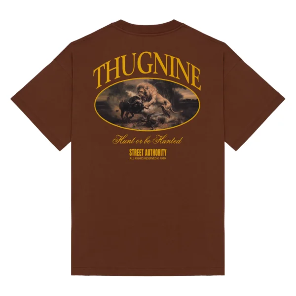 CAMISETA THUG NINE OVERSIZED THE HUNT
