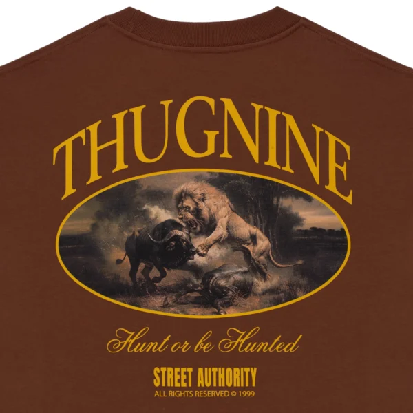 CAMISETA THUG NINE OVERSIZED THE HUNT