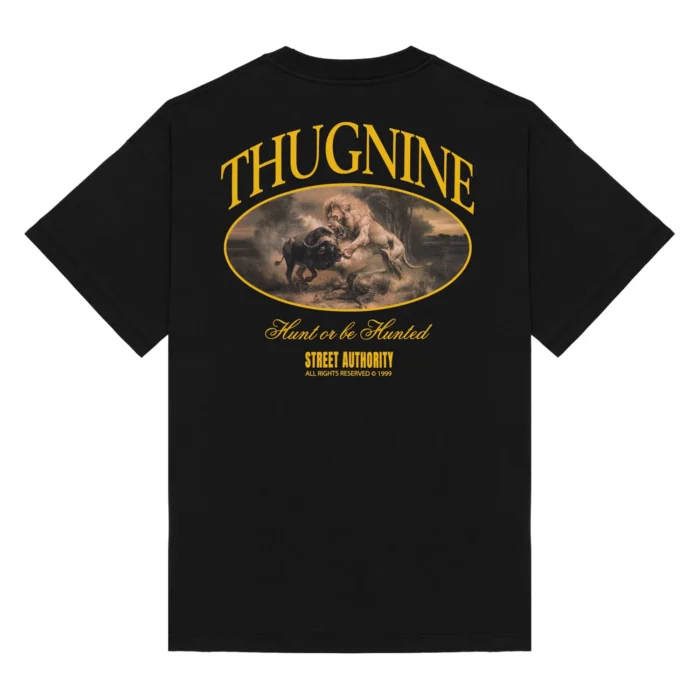 263825-2 (1) CAMISETA THUG NINE OVERSIZED THE HUNT