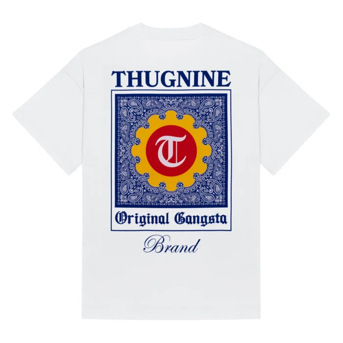 263831-2 CAMISETA THUG NINE OVERSIZED BANDANA