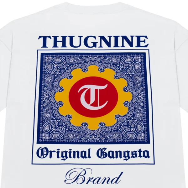 CAMISETA THUG NINE OVERSIZED BANDANA