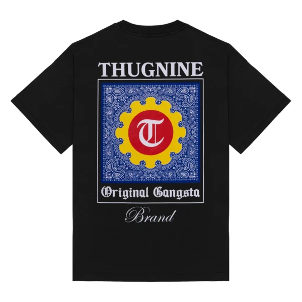 CAMISETA THUG NINE OVERSIZED BANDANA
