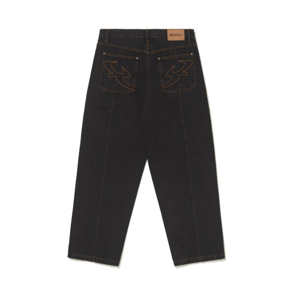 CALÇA BARRA CREW JEANS CLASSICA PRETA