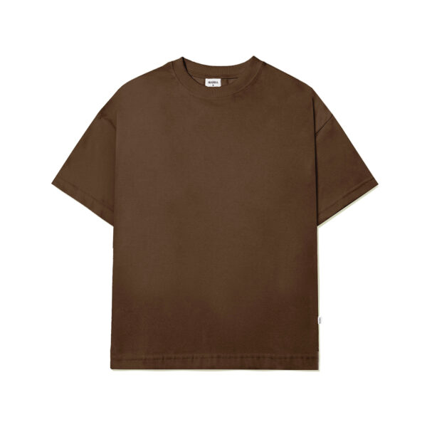 CAMISETA BARRA CREW ASSINATURA MARROM