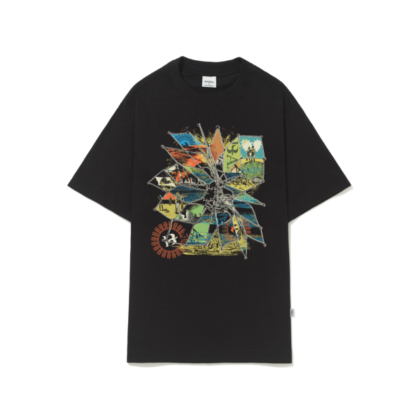 CAMISETA BARRA CREW IMAGINARIO PRETA