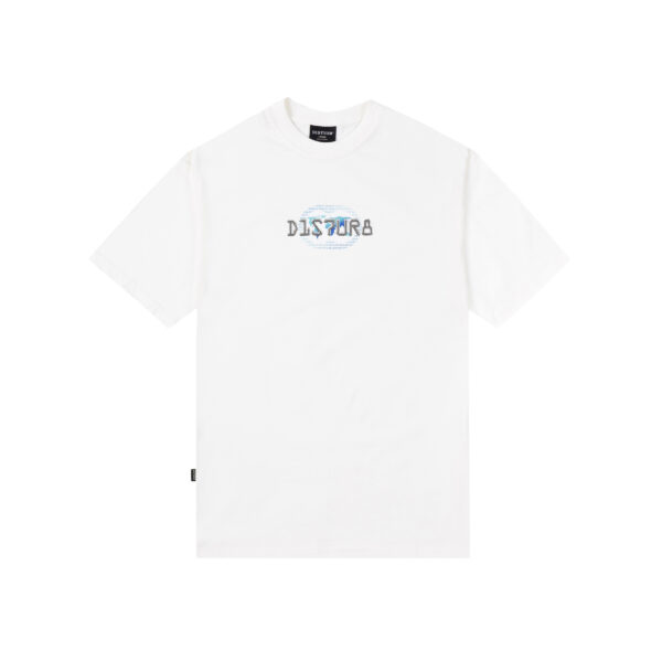 CAMISETA DISTURB ENCODED OFF WHITE