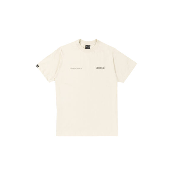 CAMISETA SUBURB COMPANY BANNER BEGE