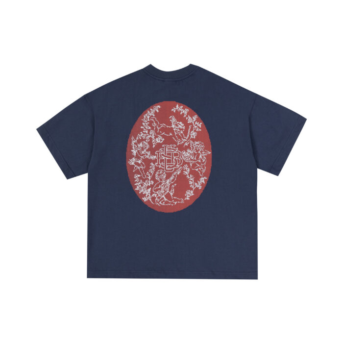 SUB S4 25 - 01020585 AZUL COSTAS CAMISETA SUBURB COMPANY (BOXY) ANGELS MARINHO