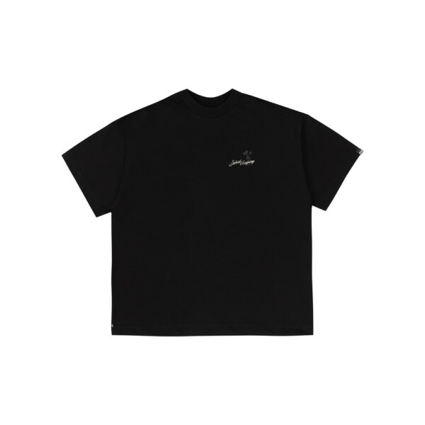 CAMISETA SUBURB COMPANY (BOXY) DINNER PRETA