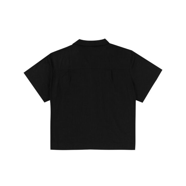 CAMISETA SUBURB COMPANY (BOXY) NATURE SHORT LEEVE PRETA