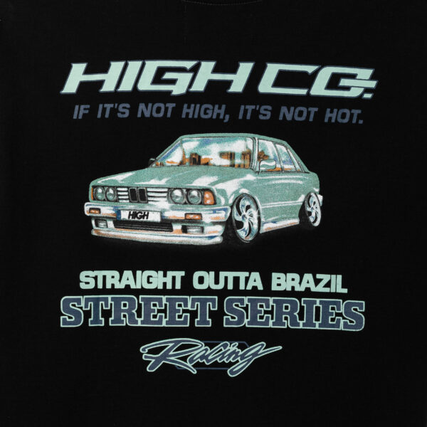 CAMISETA HIGH COMPANY STREET RACING PRETA