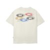 CAMISETA BARRA CREW GOODS POSTAL OFF WHITE