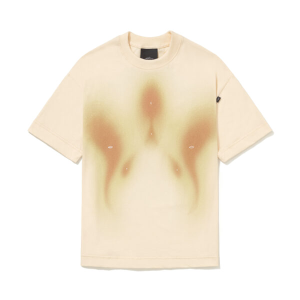 CAMISETA ELO EM COMUM "VELA" OVER BEGE