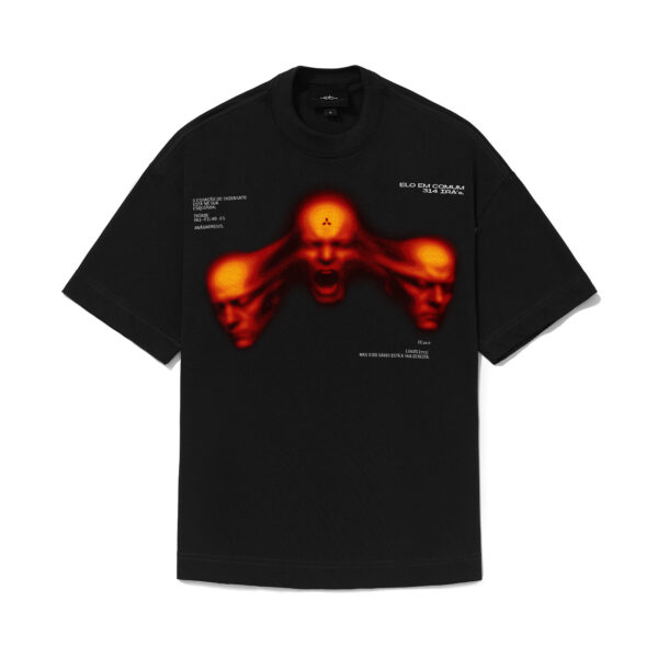 CAMISETA ELO EM COMUM "RAGE" OVER PRETA